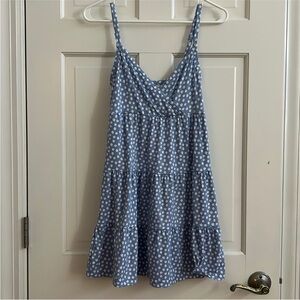 Hollister blue floral sundress NWT